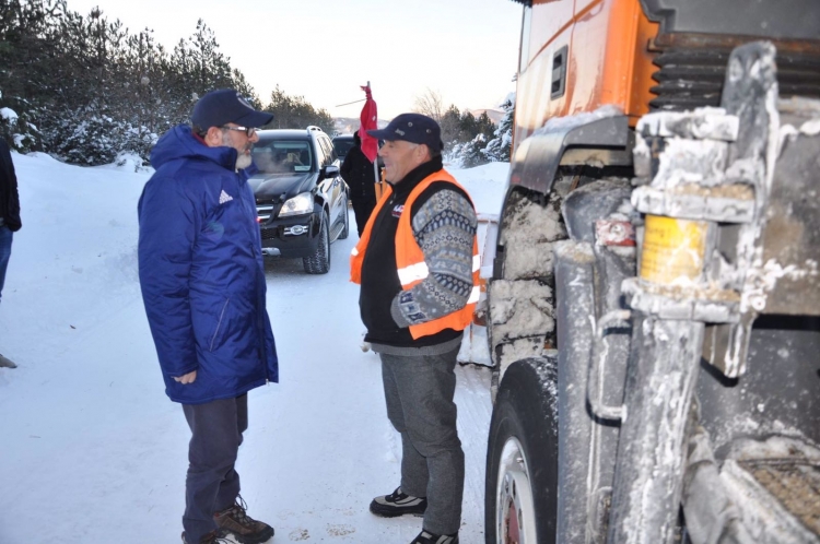 Sokol Dervishaj: Rrugët asnjë moment të bllokuara [FOTO]