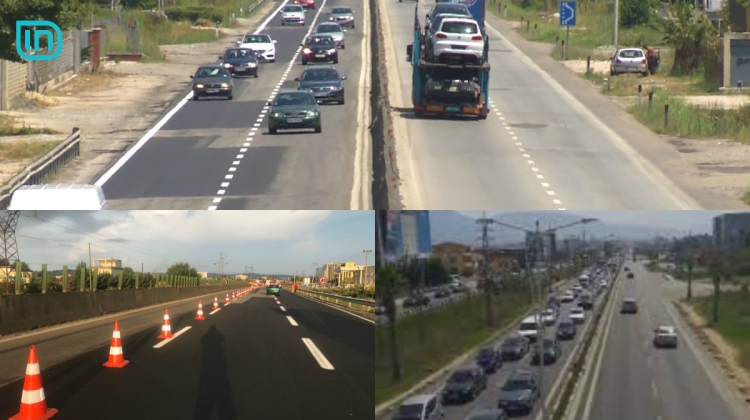 Punime në autostradën Tiranë-Durrës/ Ja cila pjesë do jetë problematike
