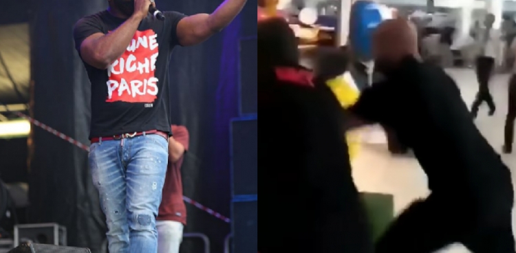 Rrahje e ashpër mes reperave të njohur në aeroportin e Parisit [VIDEO]