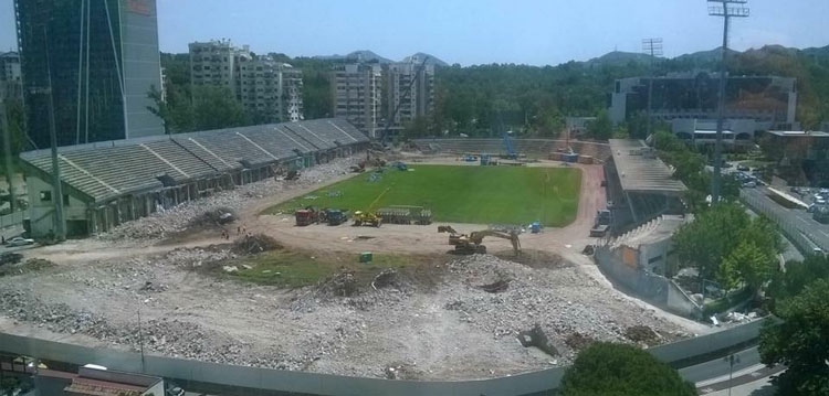 ‘’Qemal Stafa’’ i rrënuar, si duket stadiumi ku do ndërtohet kulla shumëkatëshe [FOTO]