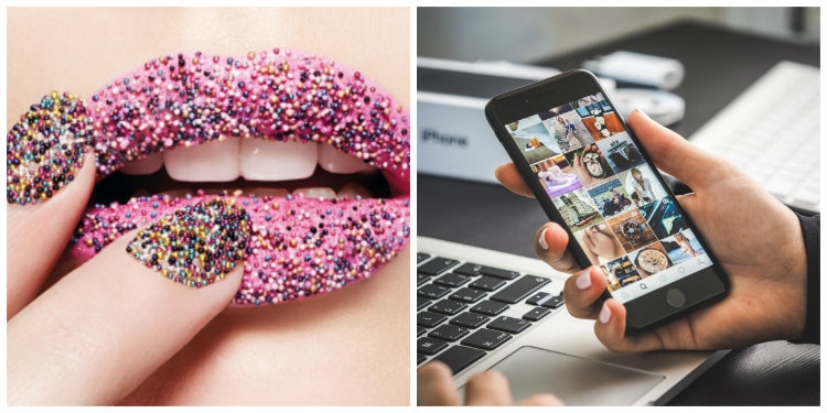 Vajza, njihuni me trendin e ri në Instagram të buzëve për festat e fundvitit, po “i çmend” të gjitha [FOTO]
