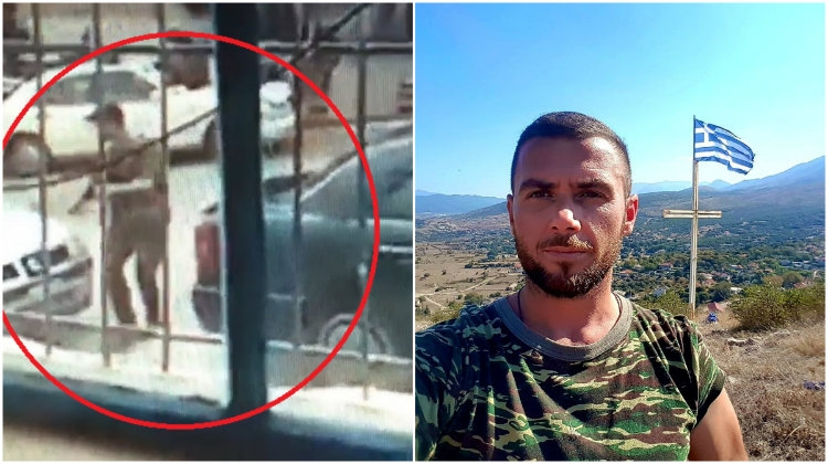 Dalin pamjet, shihni si ushtari grek qëlloi me automatik drejt policisë shqiptare! [VIDEO]