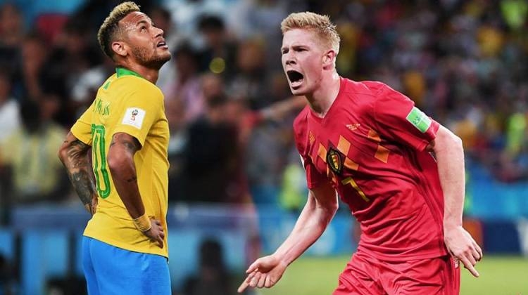 Brazili mundohet ''me mish e me shpirt'', por Belgjika ''kockë e fortë'', kualifikohet në gjysmëfinale [VIDEO]
