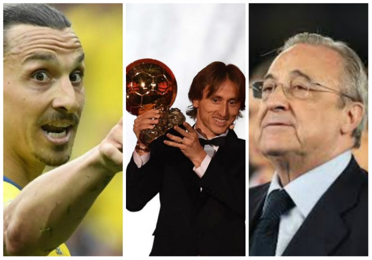 Ibrahimovich “thumbon” presidentin e Real Madrid me akuza për manipulimin e “Topit të Artë ”