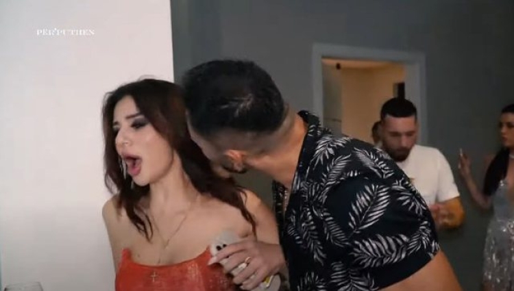Remili tenton të puthë në buzë Edën, dalin pamjet nga festa e ditëlindjes