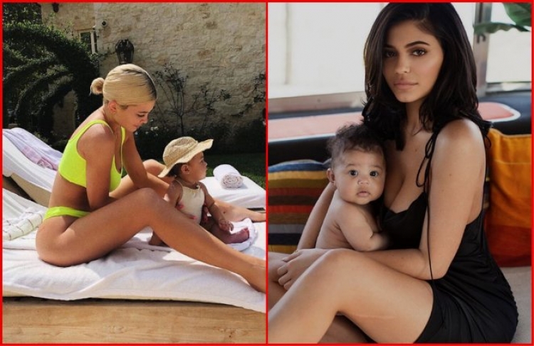 Njëra më e ëmbël se tjetra! Kylie Jenner tregon momentet kur kërcen me vogëlushen e saj nën ritmet e muzikës..[VIDEO]