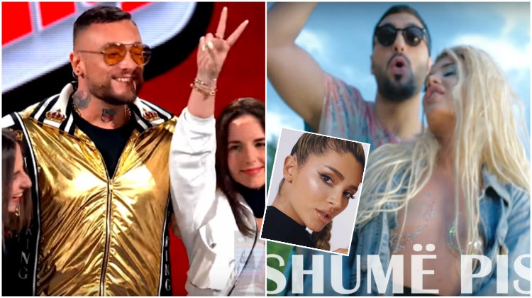 Binjaket shqiptare kënduan SHQIP këngën 'Shumë Pis' të Ledrit dhe Era Istrefit në 'The Voice of Italy', reagon këngëtarja! Hyn 'mik' tek reperi italian, ja ç'i shkruan [FOTO]