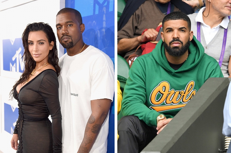 Pasi u tha se Kim e kishte tradhtuar me Drake, vjen reagimi i  Kanye West [FOTO]