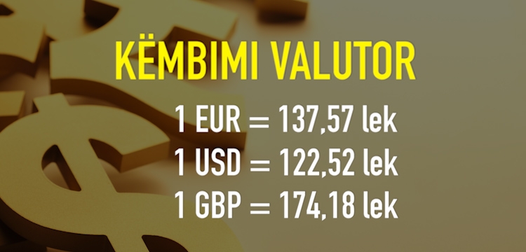 Këmbimi Valutor 21 Qershor 2016