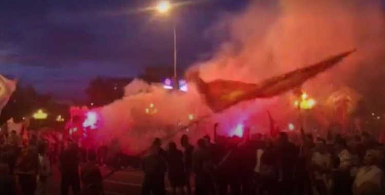 Protesta të dhunshme në Maqedoni, të plagosur dhe të ndaluar [VIDEO]