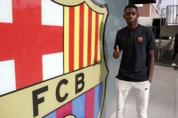 Dembele mbërrin në Camp Nou, ja fjalët e para si lojtar i Barcelonës