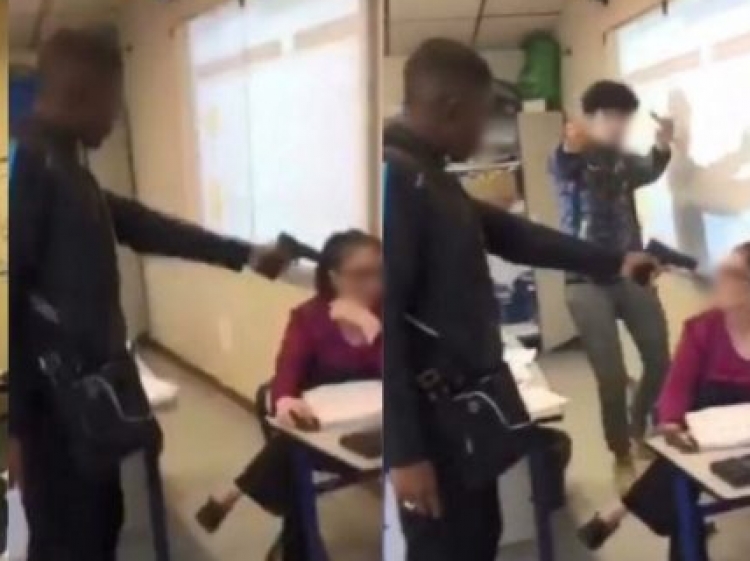Çmenduri në Francë, nxënësi i vë pistoletën në kokë mësueses [VIDEO]