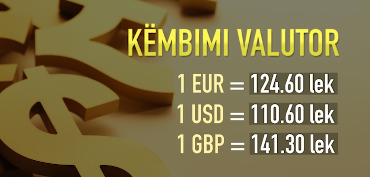 Valuta, e diel 10 shkurt 2019