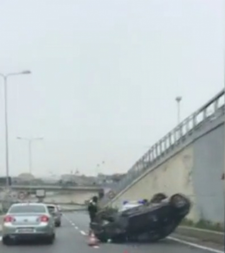 Tiranë, aksident tek 