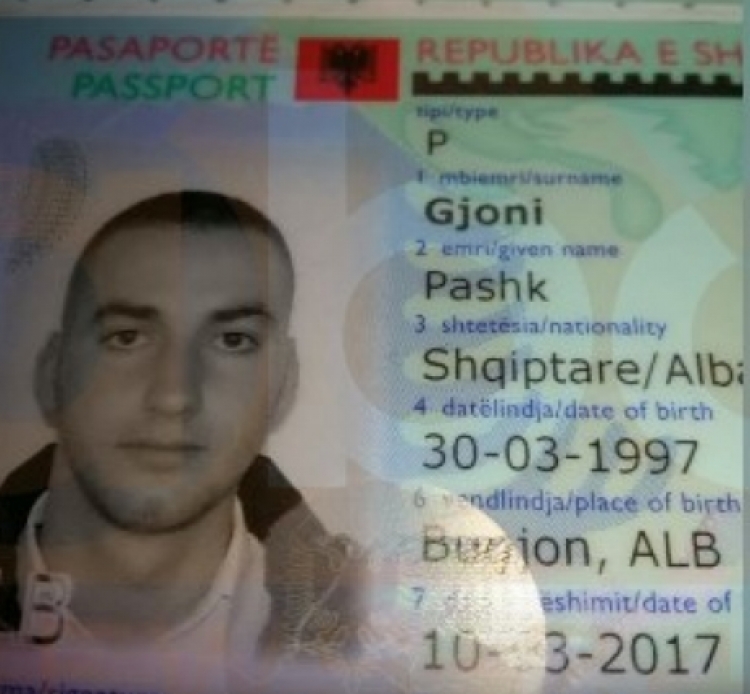 Shkodër, policia ka arrestuar 20-vjeçarin Pashk Gjoni i shpallur në kërkim pasi ka plagosur me armë zjarri kushuririn e tij në afërsi të repartit ushtarak të Vaut të Dejës