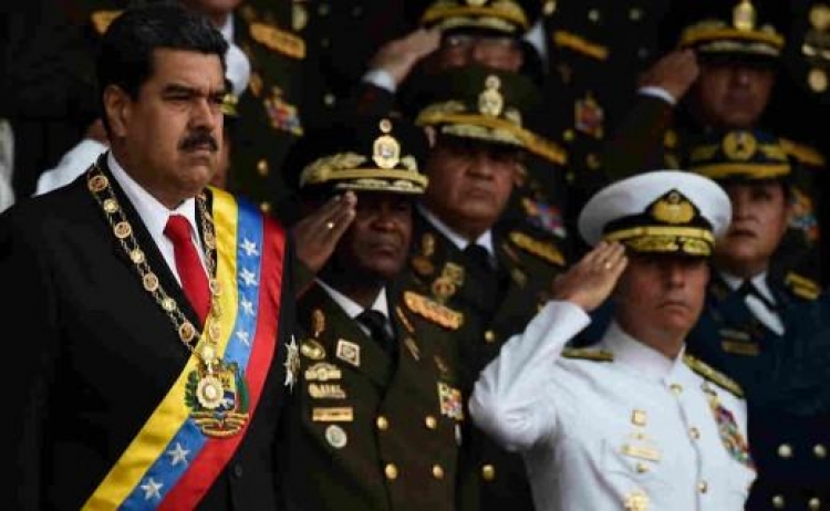 Gjashtë të arrestuar pas sulmit ndaj presidentit Maduro