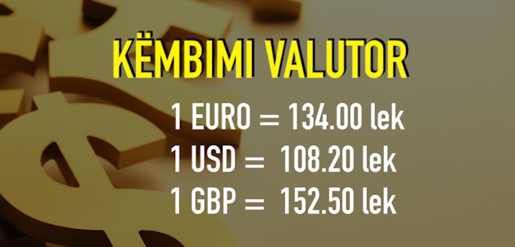 Këmbimi valutor 30 janar 2018