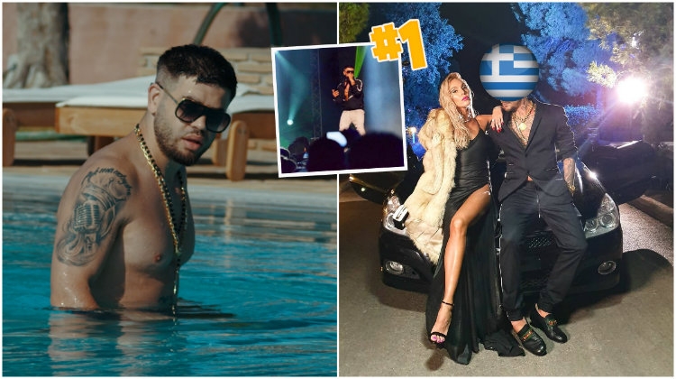 Noizy ''kërcënon'' reperin e famshëm GREK dhe me të drejtë: Ela reee…[FOTO]