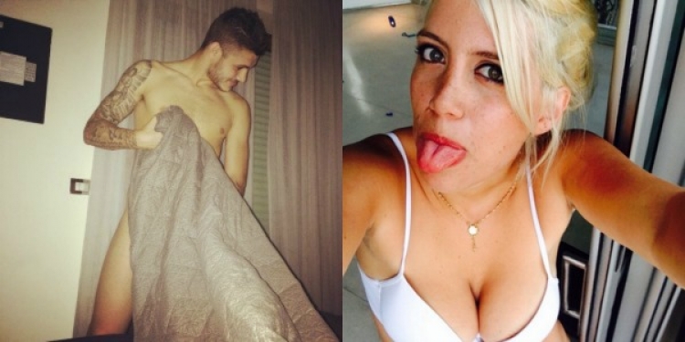 Mauro Icardi bën veprimin e turpshëm në fushë, Wanda e kritikon: Cfarë po bën vogëlushi im?[FOTO]