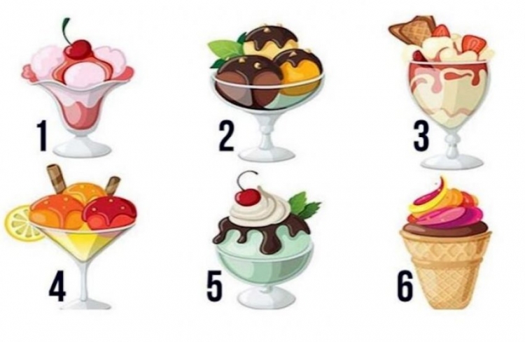 Cilën akullore do të hanit? Përgjigja tregon këtë për ty