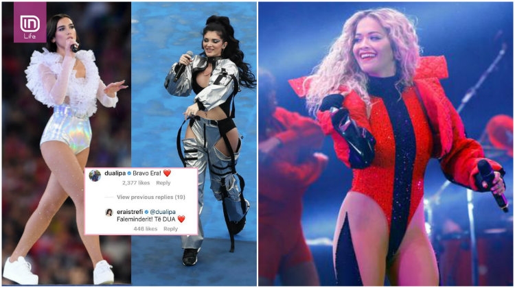 Pas Dua Lipa-s, edhe Rita Ora bën këtë reagim për performancën e Era Istrefit, shihni ç'i thotë [FOTO]