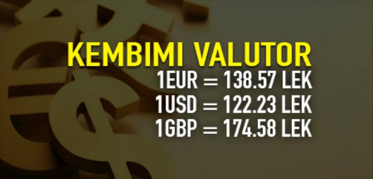 Këmbimi Valutor 14 Prill 2016