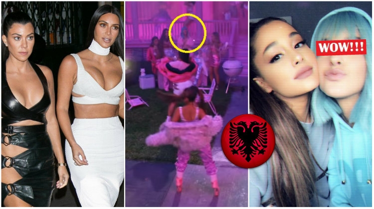 Kjo shqiptare mahniti Kourtney Kardashian dhe u bë pjesë e klipit të yllit botëror, tani përfundon në INSTAGRAMIN e Ariana Grandes! [FOTO]