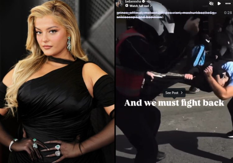 Dhuna ndaj të rinjve në protesta, Reagon Bebe Rexha: Rinia është e ardhmja!