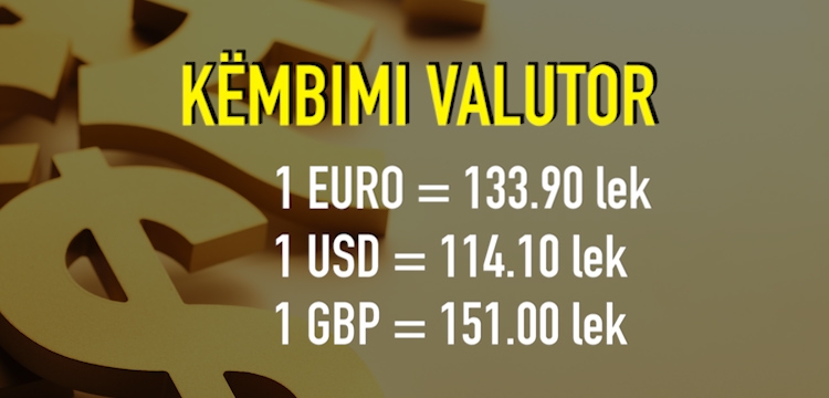 Valuta për datën 21 nëntor 2017