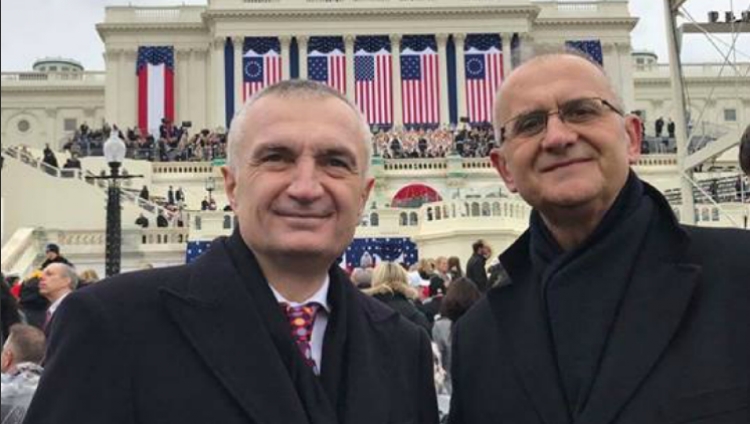 Kreu Kuvendit, Ilir Meta  në ceremoninë e inagurimit të Presidentit Trump [FOTO]