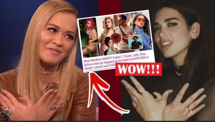 Edhe pse nuk flet me Dua Lipa-n, fjala 'DUA' tingëllon shumë bukur nga Rita Ora! Këngëtarja ka dy fjalë për të gjithë ju në SHQIP në këtë VIDEO