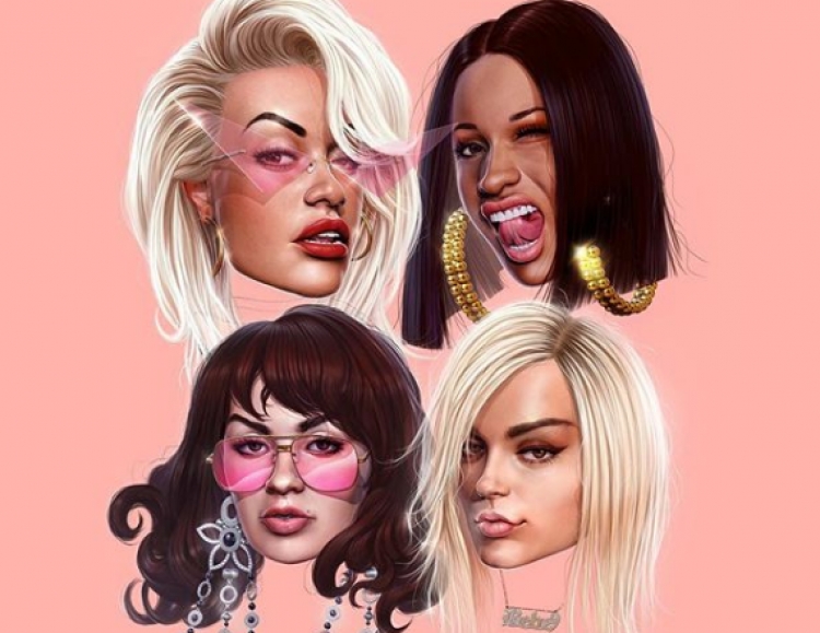 Rita Ora, Bebe Rexha, Cardi B dhe Charli XCX  sjellin projektin e shumëpritur 'Girls' [VIDEO]