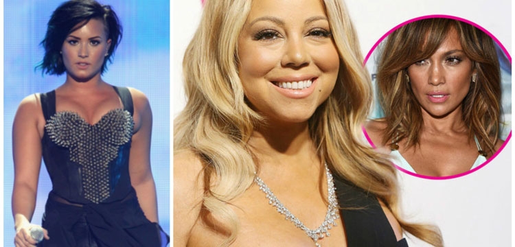 Jennifer Lopez “mollë sherri” mes Mariah Carey dhe Demi Lovato [FOTO]