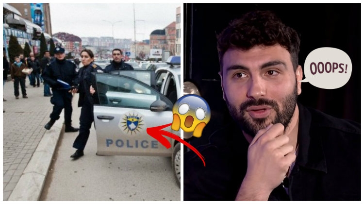 Çfarë ndodhi? Ledri Vula ndalohet nga policia e Kosovës në mes të rrugës [FOTO]