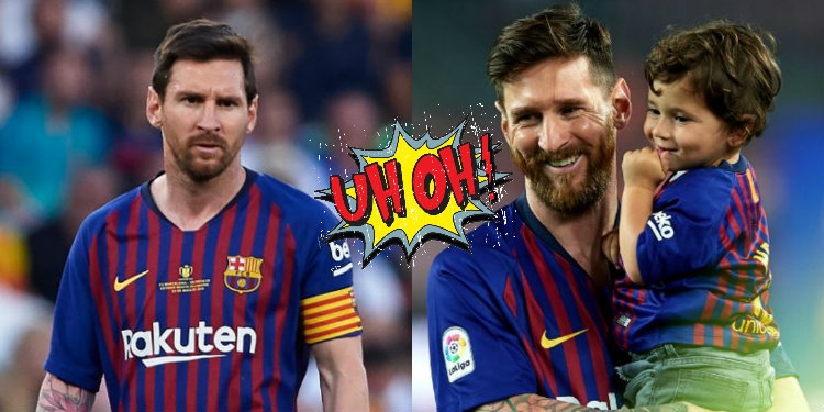 Mos e humbisni! Djali i Messi-t brohoret për skuadrën e gabuar, futbollisti e qorton në publik [VIDEO]