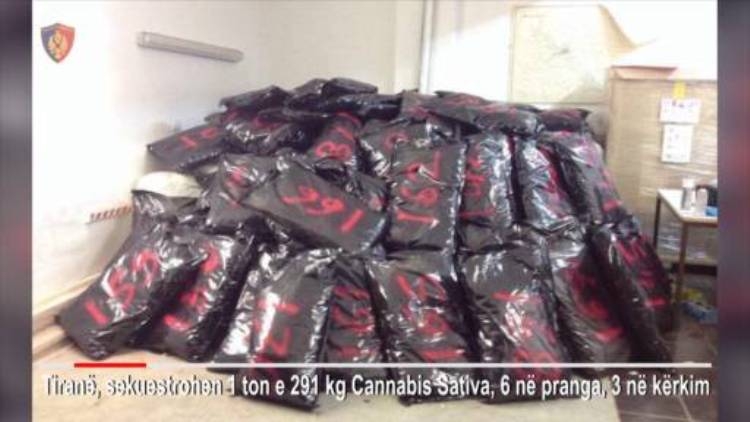 I'u gjetën në banesë 1.2 t kanabis gjykata liron gruan, burg burrit