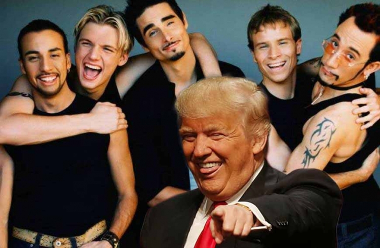 Ja si Backstreet Boys kanë refuzuar Donald Trump [FOTOVIDEO]