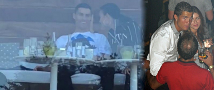 Plotësisht i relaksuar dhe duke buzëqeshur pranë të dashurës, Ronaldo kapet “mat” nga kamerat tek përballet me akuzat e përdhunimit[VIDEO]