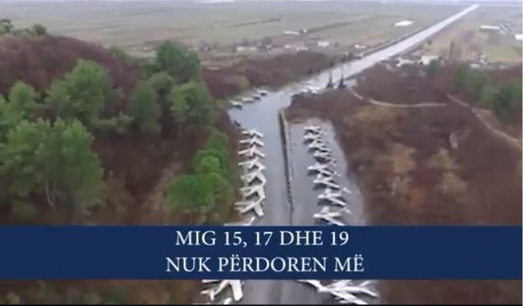 NATO bën një dokumentar për Kuçovën: Një varrezë aeroplanësh MiG qëndron në...