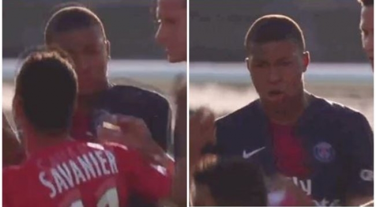 ‘Shpërthen’ Mbappe, e përplas për toke kundërshtarin dhe ndëshkohet me të kuq [VIDEO]