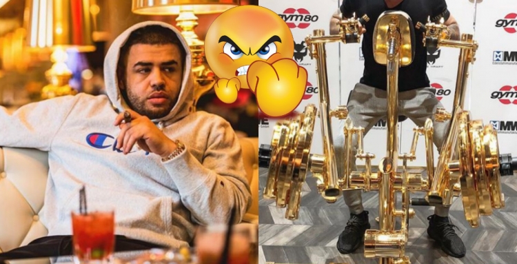 Po Noizy çfarë do të mendojë tani?! Miku i tij i bën ‘Diss’ duke bërë stërvitje me pesha prej ari[FOTO]