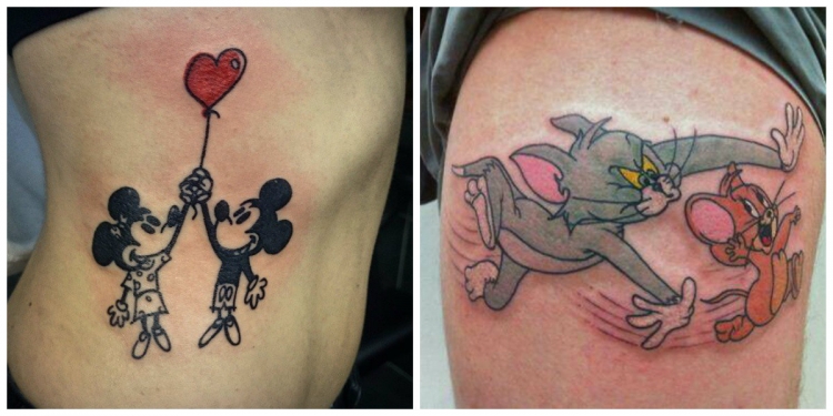 Do të fiksoheni me këto tatuazhe nga personazhet e Disney [FOTO]