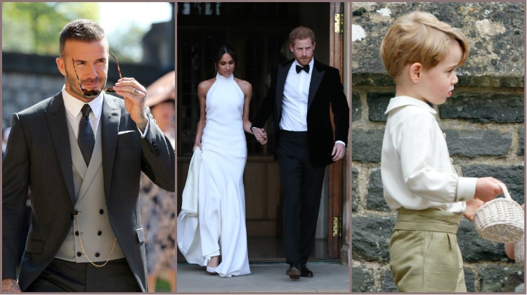 E drejtë?! As Princ Harry, as Beckham, as Princi i vogël George, ky mashkull u “shpall” më i bukuri i dasmës mbretërore! [FOTO]
