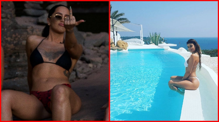 E lagur, por ZJARR! Dafina Zeqiri ''djeg'' rrjetin me foton seksi nga vaska, Angela Martini ka dy fjalë për të [FOTO]