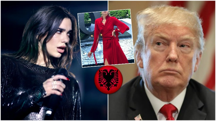 Pasi modelja shqiptare 'shpërtheu' ndaj Trump, tani Dua Lipa tallet keq me Presidentin para 28 milion personave! [FOTO]