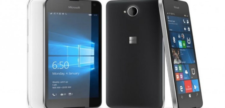 Microsoft lançon Lumia 650