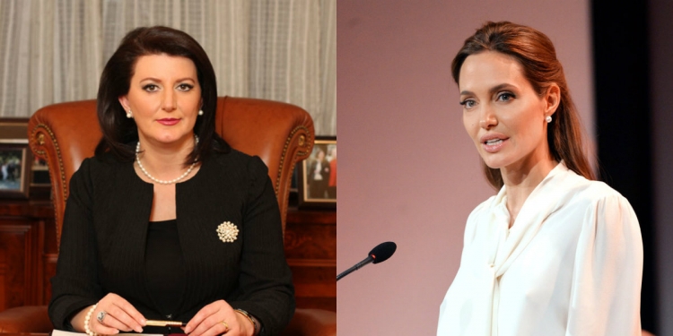 Angelina Jolie dhe ish-presidentja e Kosovës bëhen bashkë për këtë kauzë të rëndësishme [FOTO]