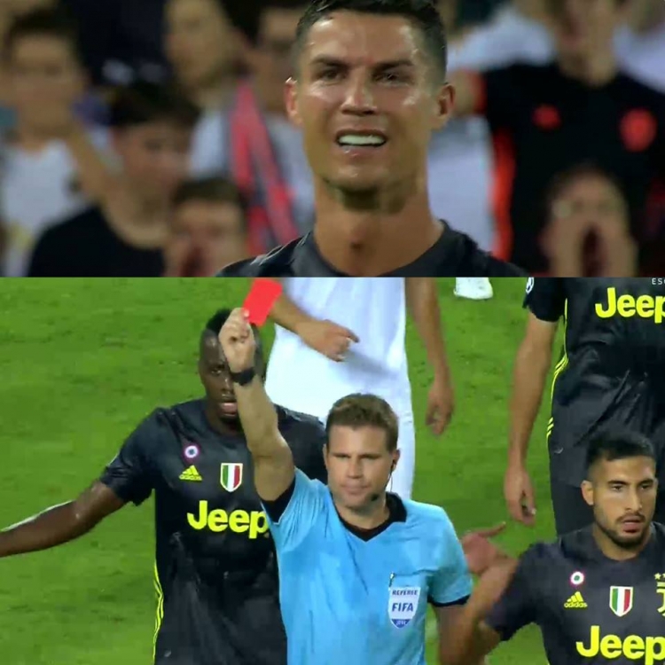 Karton i kuq për Ronaldon, përlotet ylli portugez në debutimin e tij [VIDEO]