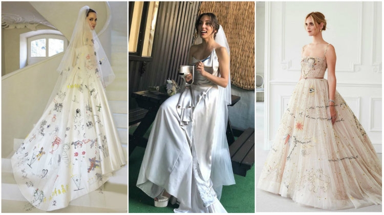 Ja se si Chiara Ferragni u rendit ndër të famshmet që ‘revolucionarizuan’ fustanin e bardhë! Mesazhet e fshehura pas tij [FOTO]