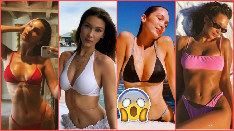 Një nga femrat më seksi, Bella Hadid bën renditjen e 10 fotove më ‘’pikante’’ dhe ‘’të nxehta’’ të 2018